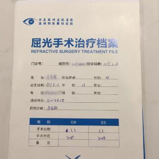 大学生在温州明乐眼科医院摘镜记：近视的种种不方便让我想做激光手术， 近视1.jpg