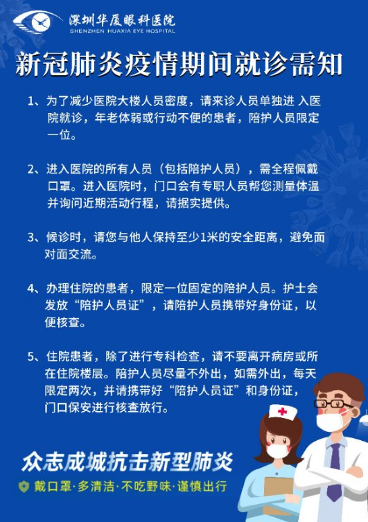 华厦眼科按下复工“快进键”，旗下医院有序接诊，华厦眼科集团各医院有序复诊的消息接踵而来……厦门眼科中心，环球眼科科学院院士黎晓新教授、赵堪兴教授等各类专家号均可预约;龙岩华厦眼科医院，一个下午，为6名患者除“障”送光明;青岛华厦眼科医院，复诊以来已开展各类手术45台;菏泽华厦眼科医院，复诊以来已开展屈光手术60余台，白内障、青光眼、眼底、眼表等手术20余台……3.png