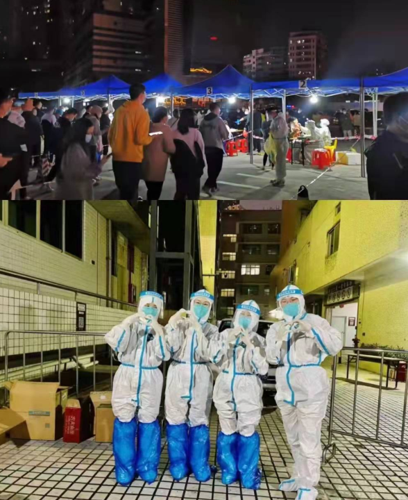 疫情下的“逆行者”：华厦眼科医务人员七天不分昼夜奋战在核酸采样现场4.png