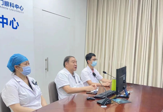云端会诊！国际眼科科学院院士赵堪兴教授领衔的华厦专家团为浙江患者“把脉”疑难眼病2.png